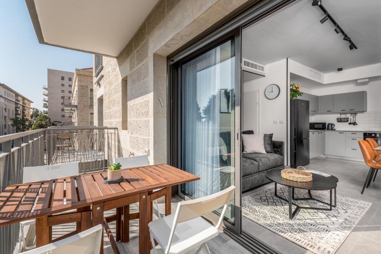 2Bdr W Parking Shirat Haneviim - Mamilla Area Sea-U Jerusalem Ngoại thất bức ảnh